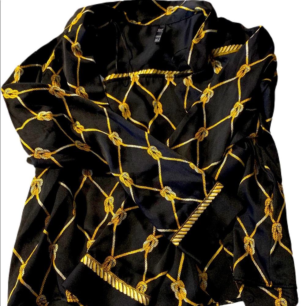 Chain link blouse from Europe